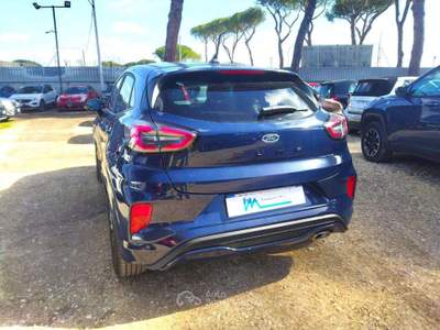 Ford Puma ST-LINE 1.0cc HYBRID 125cv NAVI/CARPLAY Blu/Azzurro usata Roma
