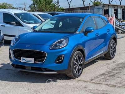Ford Puma EcoBoost Hybrid Titanium 1.0cc 125cv ANDROID/IOS Grigio usata Roma
