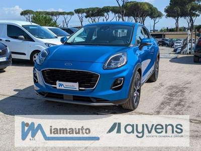 Ford Puma EcoBoost Hybrid Titanium 1.0cc 125cv ANDROID/IOS Grigio usata Roma