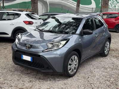 Toyota Aygo X 1.0cc 72cv BRAKE ASSIST TELECAM ANDROID/CARPLAY Grigio usata Roma