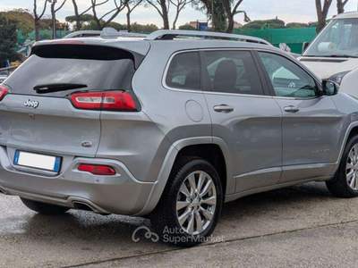 Jeep Cherokee OVERLAND 2.2d 200cv Grigio usata Roma