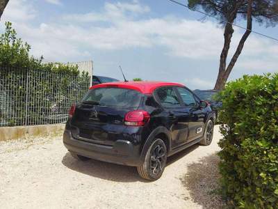 Citroen C3 1.2ccPURETECH 110cv FEELPACK LANE ASSIST SENS PARK Nero usata Roma