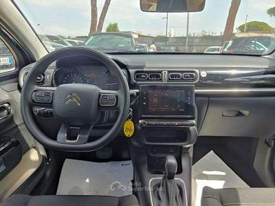 Citroen C3 1.2ccPURETECH 110cv FEELPACK LANE ASSIST SENS PARK Nero usata Roma