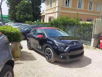 Citroen C3 1.2ccPURETECH 110cv FEELPACK LANE ASSIST SENS PARK Nero usata Roma