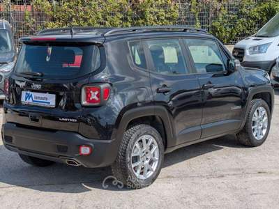 Jeep Renegade T4 PHEV 4xe Limited 1.3cc 190cv NAVIGATORE Nero usata Roma