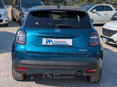 Fiat 600 LA PRIMA II Hybrid 110cv SEDILI MASS. CAMERA POST. Verde usata Roma