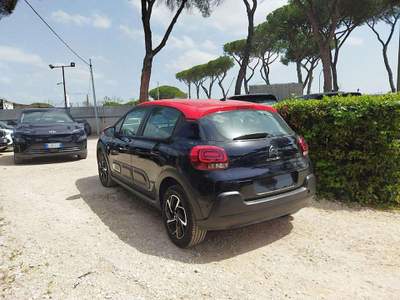 Citroen C3 1.2ccPURETECH 110cv FEELPACK LANE ASSIST GPL Nero usata Roma
