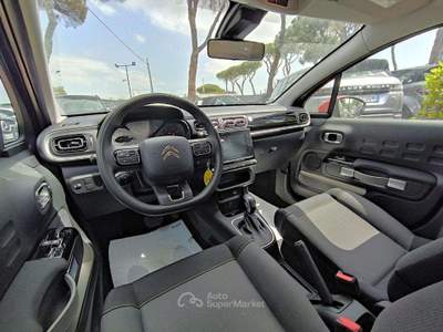 Citroen C3 1.2ccPURETECH 110cv FEELPACK LANE ASSIST GPL Nero usata Roma