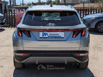 Hyundai Tucson CRDI 48V DCT XLine 1.6cc 136cv NAVIG. CRUISE AUT. Grigio usata Roma