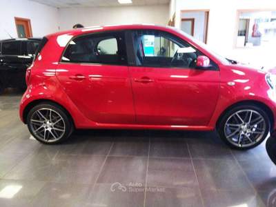 Smart ForFour 09cc BRABUS 109cv NAVI BLUETOOTH SENS PARK CERCHI Rosso usata Roma