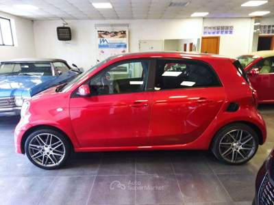 Smart ForFour 09cc BRABUS 109cv NAVI BLUETOOTH SENS PARK CERCHI Rosso usata Roma