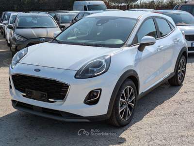 Ford Puma HYBRID TITANIUM 1.0cc 125cv BRAKE ASSIST Bianco usata Roma