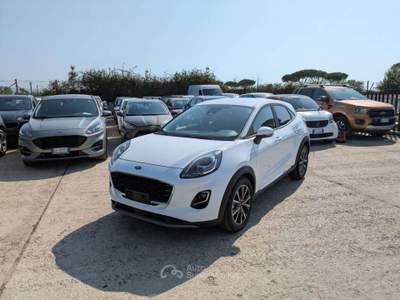 Ford Puma HYBRID TITANIUM 1.0cc 125cv BRAKE ASSIST Bianco usata Roma