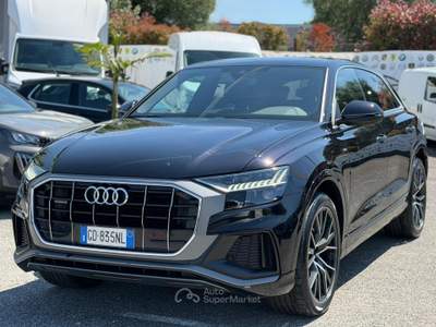 Audi Q8 45 TDI quattro tiptronic Sport Nero usata Fiumicino