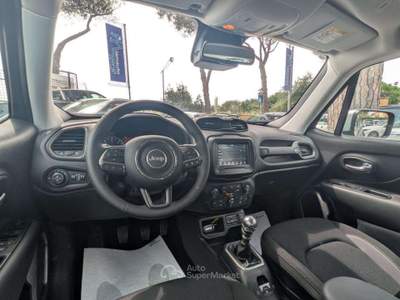 Jeep Renegade LIMITED 1.6mjt 130cv ANDROID/CARPLAY CRUISE CONTR Nero usata Roma