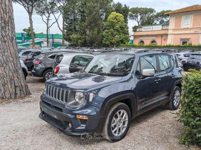 Jeep Renegade LIMITED 1.6mjt 130cv ANDROID/CARPLAY CRUISE CONTR Nero usata Roma