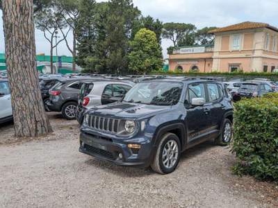 Jeep Renegade LIMITED 1.6mjt 130cv ANDROID/CARPLAY CRUISE CONTR Nero usata Roma