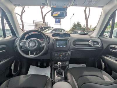 Jeep Renegade LIMITED 1.6mjt 130cv ANDROID/CARPLAY CRUISE CONTR Nero usata Roma