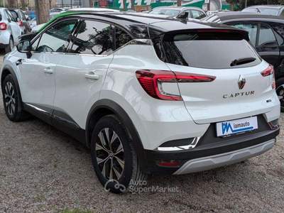 Renault Captur E-Tech Hybrid 1.6cc 145cv CAMERA POST. NAVIGATORE Bianco usata Roma
