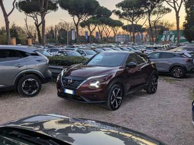 Nissan Juke FULL HYBRID 1.6cc 143cv(94cv) N-CONNECTA Rosso usata Roma