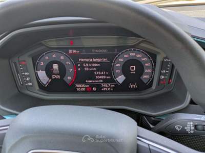 Audi A1 Sportback S-Tronic 1.5cc 150cv DIGITAL COCKPIT Nero usata Roma
