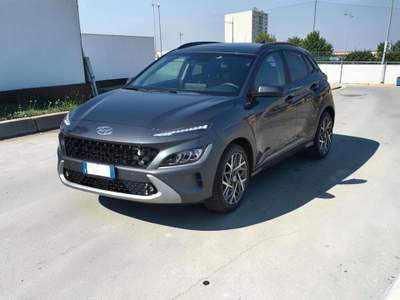 Hyundai Kona HEV 1.6 DCT XLine Grigio usata Cassacco