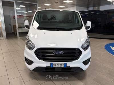 Ford Transit Custom 2.0 ibrido/diesel 130cv. Furgone 3 POSTI,Km 39.000 Bianco usata Alba