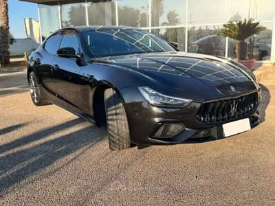 Maserati Ghibli MASERATI GHIBLI 3.0 diesel 250 cv , GRANSPORT NERISSIMO Nero usata pescara