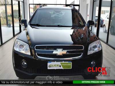 Chevrolet Captiva Captiva 2007- 2.0 vcdi 16v LT 7 Posti Nero usata Chivasso