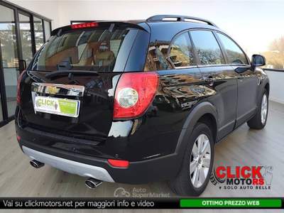 Chevrolet Captiva Captiva 2007- 2.0 vcdi 16v LT 7 Posti Nero usata Chivasso