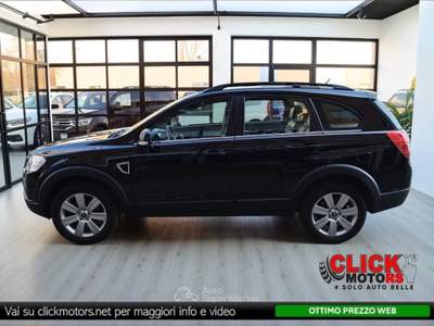 Chevrolet Captiva Captiva 2007- 2.0 vcdi 16v LT 7 Posti Nero usata Chivasso