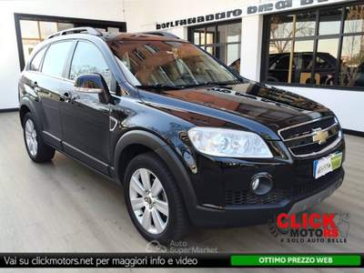 Chevrolet Captiva Captiva 2007- 2.0 vcdi 16v LT 7 Posti Nero usata Chivasso