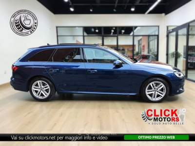 Audi A4 A4 V 2022 Avant 35 2.0 tdi mhev 163cv s-tronic Blu/Azzurro usata Chivasso