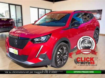 Peugeot 2008 2008 II 2022 - 1.2 puretech Allure Pack s&s 100cv Rosso usata Chivasso