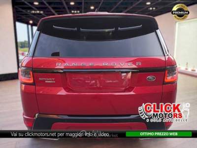 Land Rover Range Rover Sport Range Rover Sport II 2018 3.0 sdV6 HSE Dyn 249cv Rosso usata Chivasso