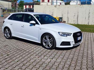Audi A3 SPB 2.0 TDI S tronic S-Line Bianco usata Fonte