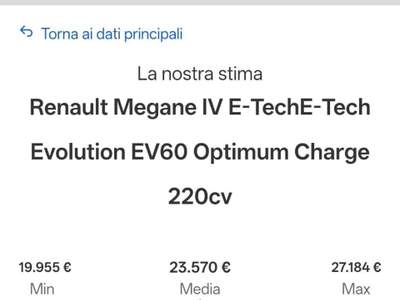 Renault Mégane tutto di serie Bianco usata Firenze