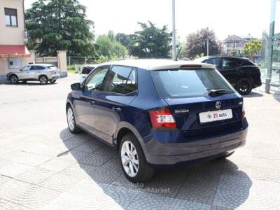 Skoda Fabia 1.4 TDI 75 CV Twin Color Design Edition Argento Blu/Azzurro usata Nova Milanese