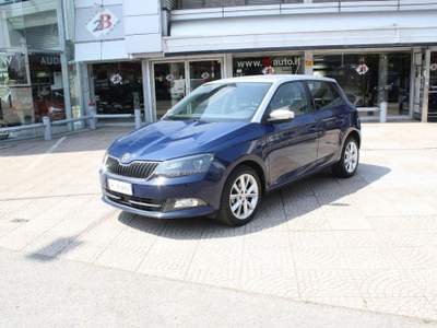 Skoda Fabia 1.4 TDI 75 CV Twin Color Design Edition Argento Blu/Azzurro usata Nova Milanese