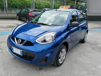 Nissan Micra 1.2 5 PORTE 80cv GPL ECO ACENTA Blu/Azzurro usata Napoli