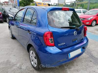 Nissan Micra 1.2 5 PORTE 80cv GPL ECO ACENTA Blu/Azzurro usata Napoli