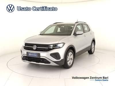 Volkswagen T-Cross 1.0 tsi life 95cv Argento usata Bari