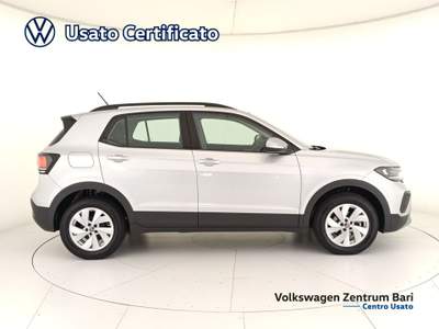 Volkswagen T-Cross 1.0 tsi life 95cv Argento usata Bari