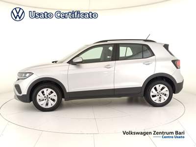 Volkswagen T-Cross 1.0 tsi life 95cv Argento usata Bari