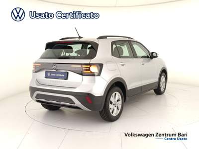 Volkswagen T-Cross 1.0 tsi life 95cv Argento usata Bari