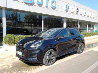 Ford Puma 1.0 EcoBoost Hybrid 125 CV S&S aut. ST-Line Design Nero usata Gallipoli