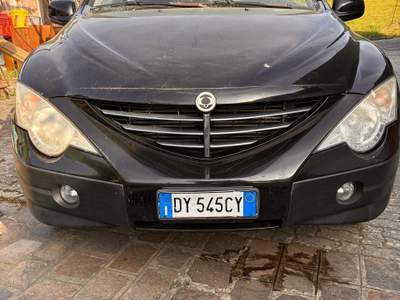 SsangYong Actyon 4x4 con ridotte Nero usata Borg Val di Taro