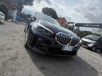 BMW Serie 1 118i M-SPORT Nero usata Roma