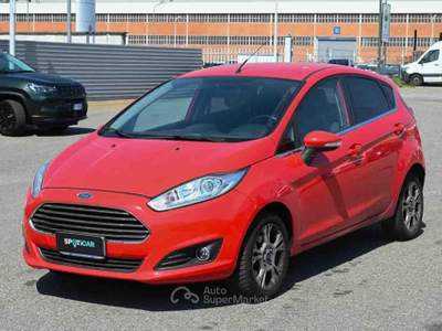Ford Fiesta 1.4 5p. Bz.- GPL Titanium Rosso usata Pianezza