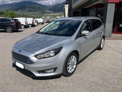 Ford Focus Focus 1.5 TDCi 120 CV S&S SW Titanium Argento usata Scurelle
